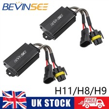 2x H11 H8 LED Headlight Warning Resistor Decoder Canbus Error Free Anti Flicker