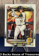 2025 Bowman Easton Carmichael #BD-50 Pittsburgh Pirates