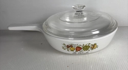 Vintage Corning Ware Spice of Life Le Persil Saucepan P-83-B With Lid 6.5 in