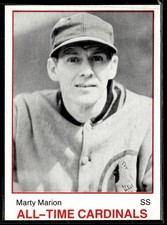 1983 TCMA All-Time St. Louis Cardinals Marty Marion HSC