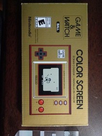 Nintendo Game and Watch Super Mario Bros Color Screen