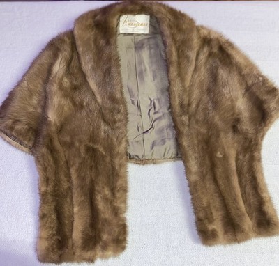Furs by Mr. Herman Women's Size Small/Medium  Fur Coat Bundle With Luck Brand Bt
