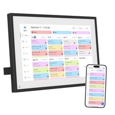 10.1 Inch Digital Digital Picture Frame, 2025-2026 Desk 10.1inch Black Calendar