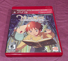 Ni no Kuni: Wrath of the White Witch Greatest Hits PS3 Game w/ Manual
