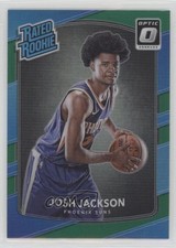 2017-18 Panini Donruss Optic Rated Rookie Green Prizm 5/5 Josh Jackson #197 k1f