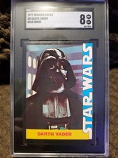 1977 Star Wars Darth Vader Wonder Bread #5 Rookie SGC 8 NM MT