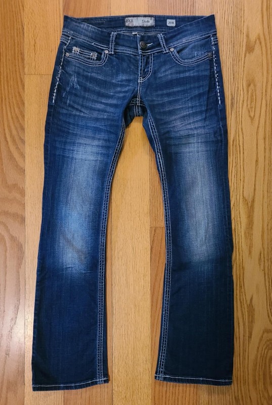 Buckle Jeans Women Blue Denim - Stella Slim Boot Cotton 29x31 1/2
