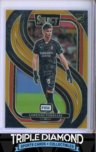 2024-25 Panini Select FIFA Lorenzo Torriani Rookie Mezzanine Gold #09/10 O872