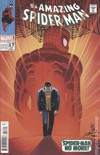 Amazing Spider-Man #17B Romita Jr Variant NM 2023 Stock Image