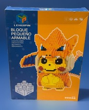 Pikachu Wearing Charizard Costume Mini Diamond Bricks Toy Puzzle 1630 Pcs New