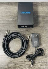 Boss TU-3 Chromatic Guitar Pedal Tuner With Power Cord And Guitar Cable