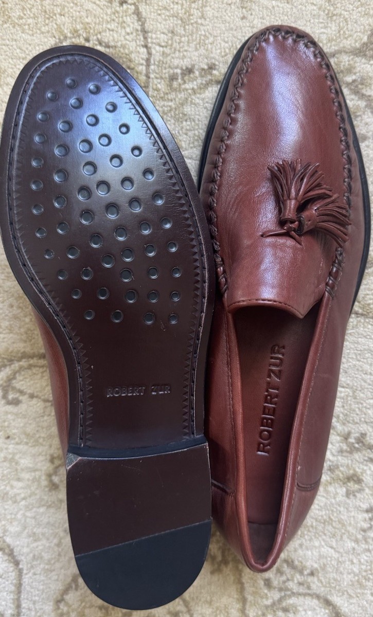 Robert Zur buttery soft Elon tassel men\'s leather Loafers Robert Zur Men main image 3