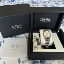Gevril West Village Automatic Two-Tone Steel 40mm Watch