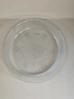 Vintage V. light blue Fire King Pie Plate 9" Diameter Philbe Pattern