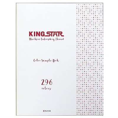 FUJIX King Star Embroidery Thread Sample Book (FK9073)