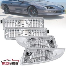 Bumper Lights Fits 1993-2002 Camaro Front Rear Side Marker Parking Signal Bumper Lights Fits 1993-2002 Camaro Front Rear Side Marker Parking Signal