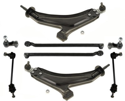 Front Lower Control Arms Tie Rods Links For Land Rover Freelander 2002-2005