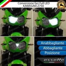 CONVERSIONE FARO LED KAWASAKI Z750 Z 750 2003-2006 ANABB ABBAGLIANTE POSIZIONE