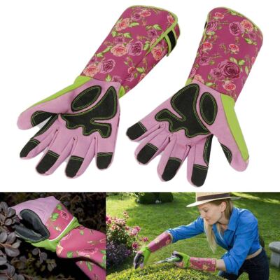 Thorn Proof Best Gardening Gloves For Arthritis Long Sleeves