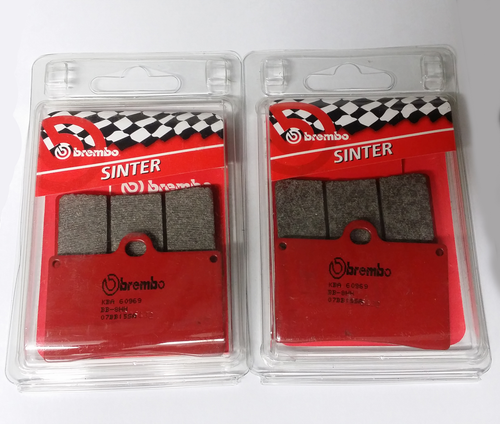 2 Coppie Pastiglie Freno Semi-Metalliche Yangfix Per ZOOM DB E Alongha – Diametro 18,5 Mm, Altezza 23 Mm, CE SGS