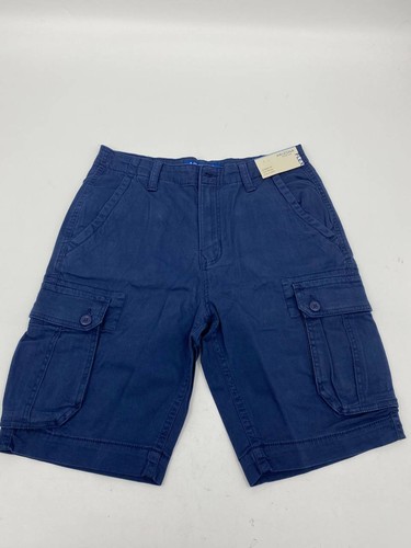 mens Flex Classic fit cargo shorts blue 