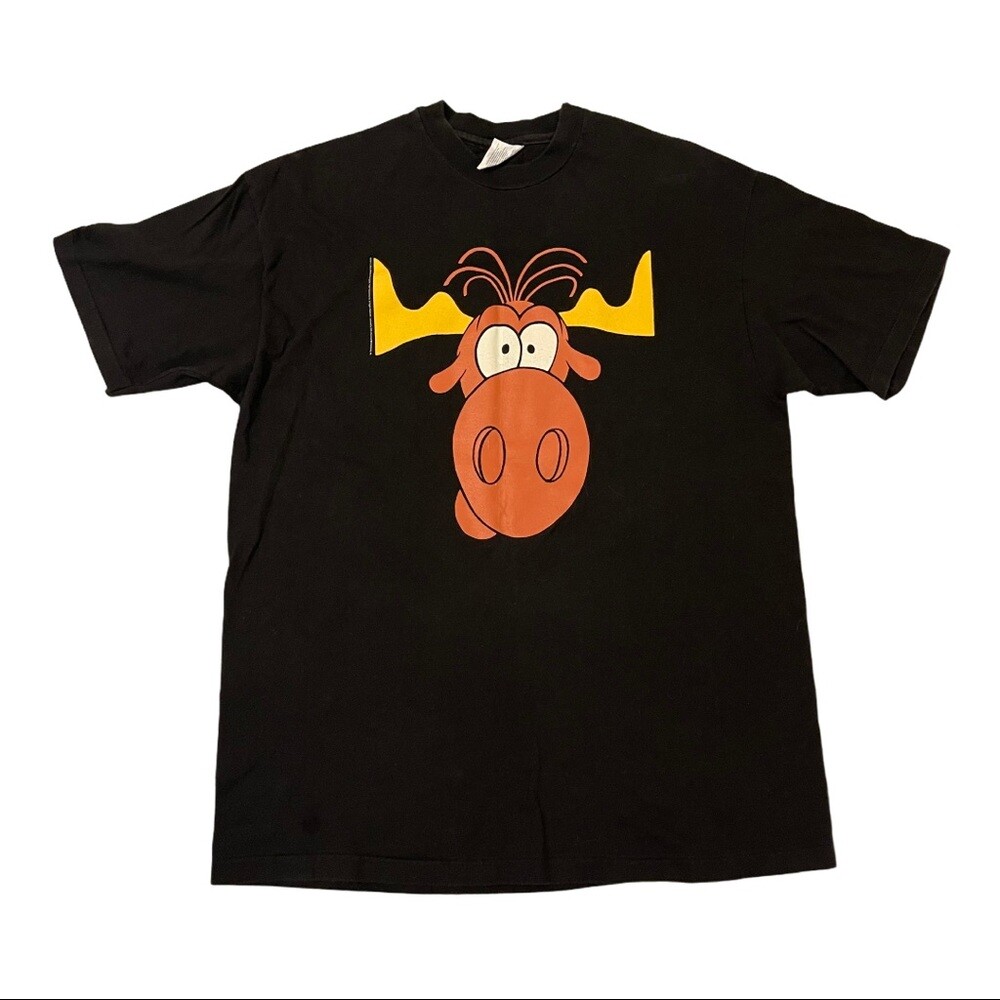 90s 90年代 TACO BELL タコベル ロッキー＆ブルウィンクル 企業T Vintage 1993 Taco Bell Rocky & Bullwinkle Single Stitch
