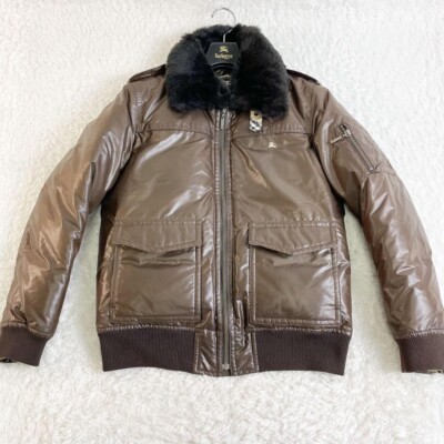 BURBERRY BLACK LABEL ブラウンレザー ジャンパー s-l400.jpg