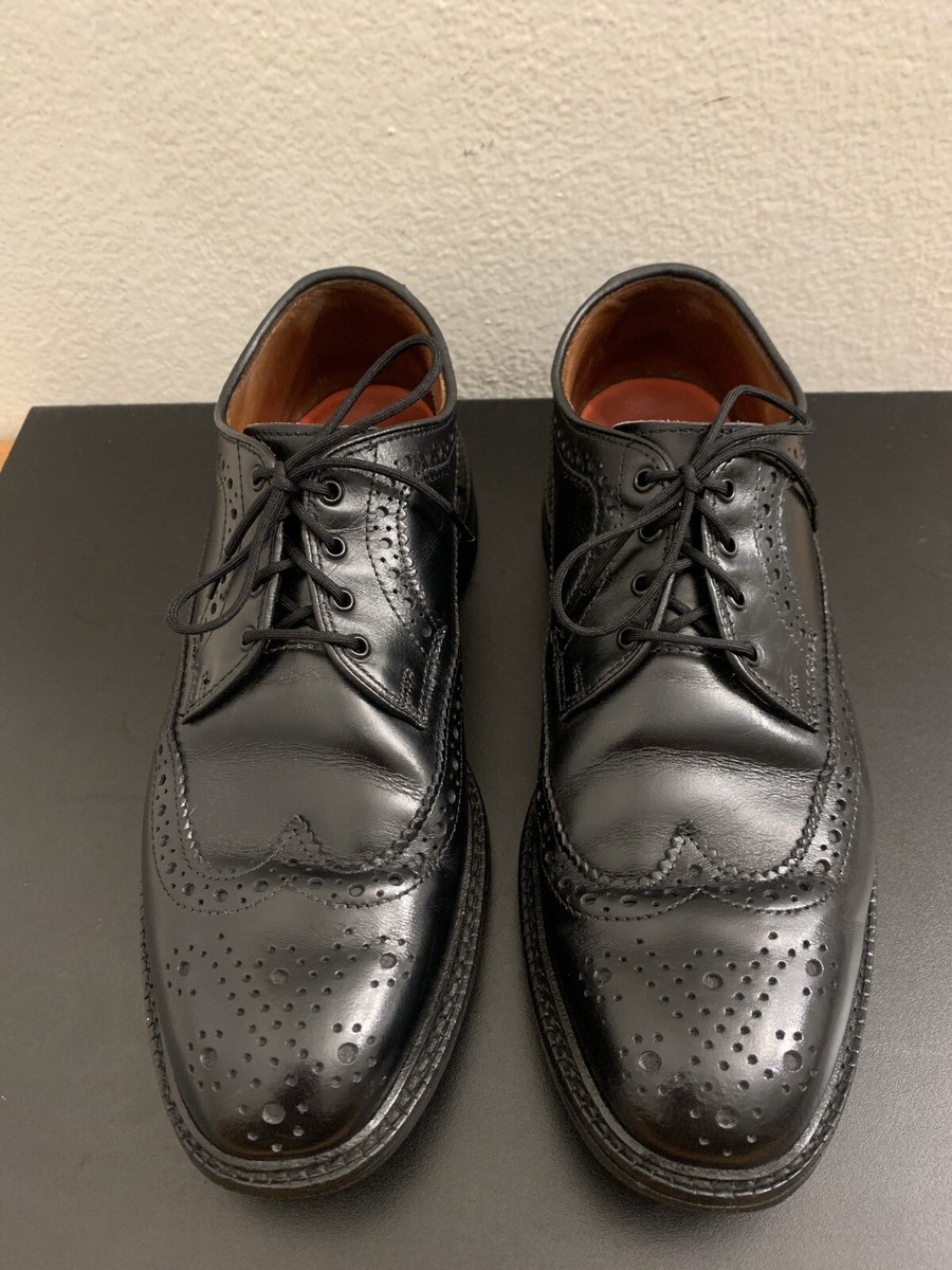Allen Edmonds “REGENT STREET” Oxfords, Black, 9.5D, Pre 