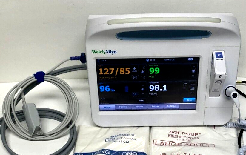 Welch Allyn Connex 6000 VSM Vital Signs Monitor NIBP BP SpO2 Welch Allyn Connex 6000 VSM Vital Signs Monitor NIBP BP SpO2