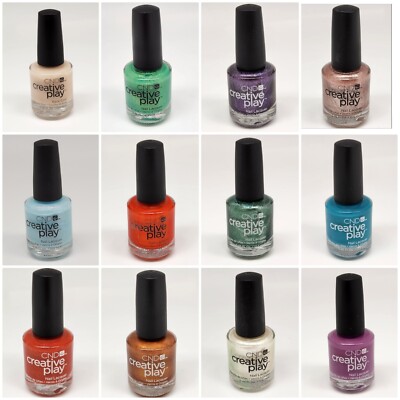 CND CREATIVE PLAY  NAIL LACQUER Polish 0.46 fl oz/13.6mL Assorted Colors U PICK