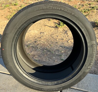 Set of TWO BRAND NEW 285/40R19 Continental ProContact RX T1 Tesla