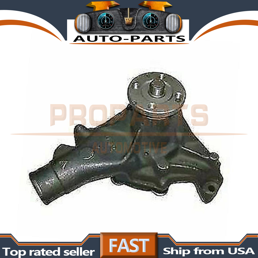 Long Water Pump 10048948 10077059 For Chevy SBC 327 350 383  