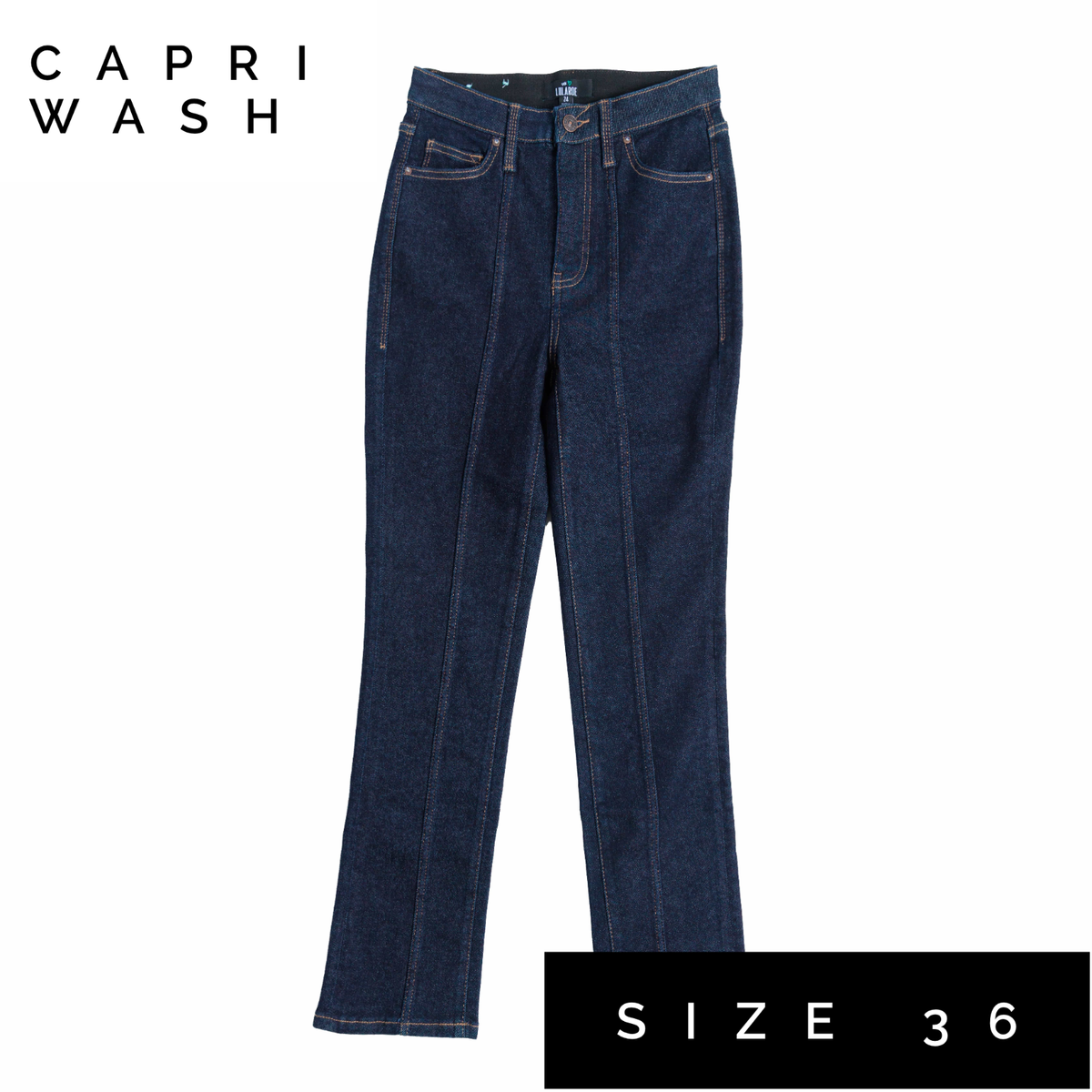 NWT - LuLaRoe - Straight Leg Seamed Denim - Capri Wash - 36 | eBay