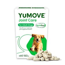 YuMOVE Joint Supplements for Dogs 60 Tablets Green Lipped Mussel Glucosamine