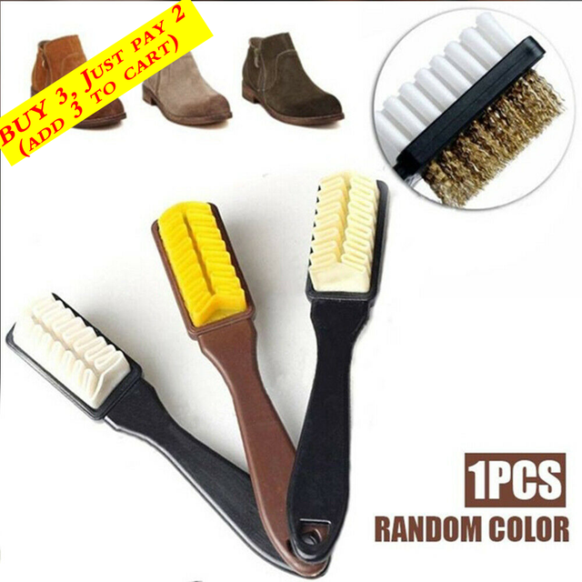 Cleaning Brush Kit For Suede Leather Nubuck Shoes Boot Cleaner Stain