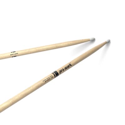 Classic Attack 727 Drum Sticks Shira Kashi Oak Oval Nylon Tip One Pair