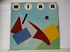 RARE  WINK "SELF-TITLED S/T" LP 1982 1ST PRESS PRIVATE LABEL NEW WAVE ROCK    I