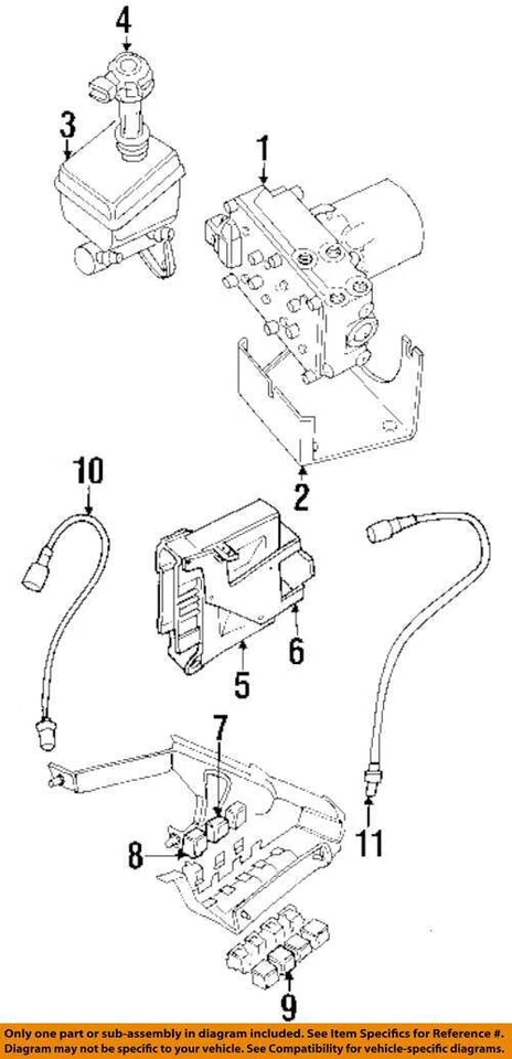 Used Brake Master Cylinder fits: 1998 Land rover  Discovery Grade A - Image 3 of 4