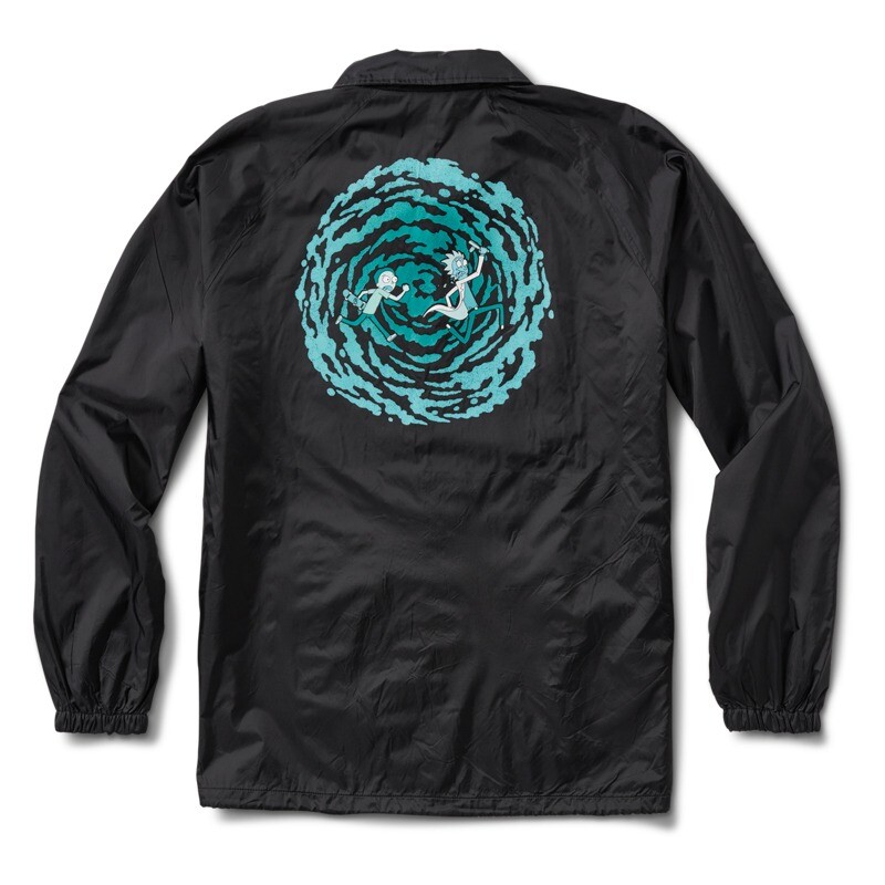 Primitive X Rick and Morty PORTAL Coach 