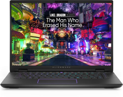Alienware m16 R2 16" WQXGA Laptop Intel Ultra 9-185H RTX 4070 32GB 1TB SSD W11P