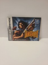Blackthorne for GBA Nintendo Game Boy Advance Authentic Instruction Manual Only