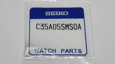 Genuine NOS Seiko C35A05SMS0A Steel Colored Push Button for 7T32, 7T95, V657