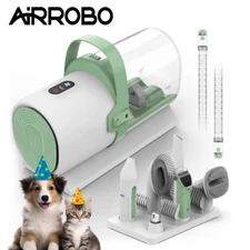 AIRROBO PG50Plus Professional Pet Grooming Vacuum Kit 11000Pa Clipper Brush Tool