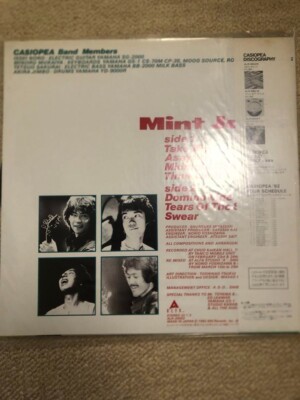 Casiopea Mint Jams Vinyl LP Original Pressing Japanese City Pop