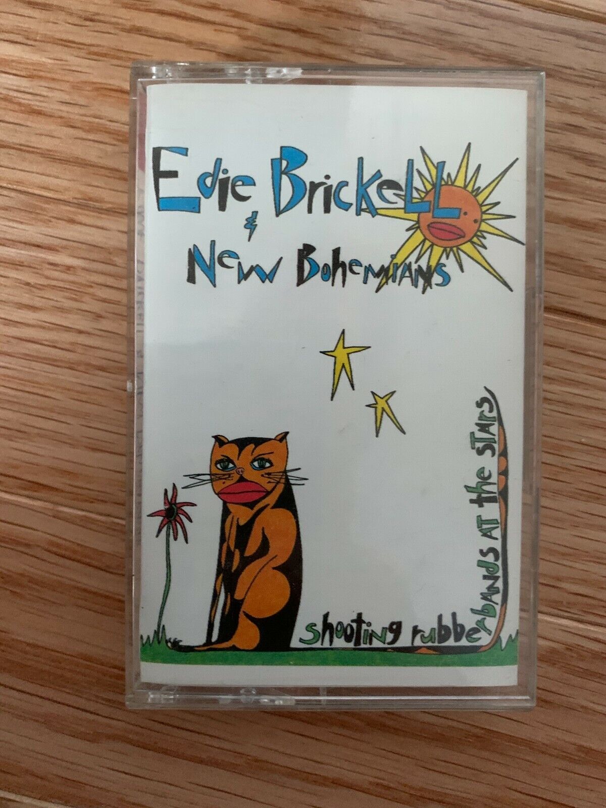 Edie Brickell New Bohemians Cassette Tape Shooting Rubber Bands At The Stars