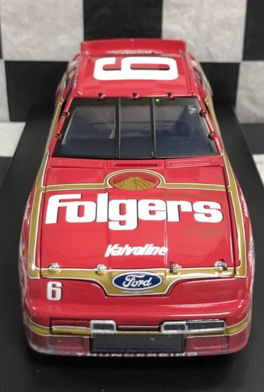 Mark Martin #6 Folgers Atlanta Vittoria 1991 Ford Thunderbird 1:24 WX62321FOLMHD - Immagine 4 di 4
