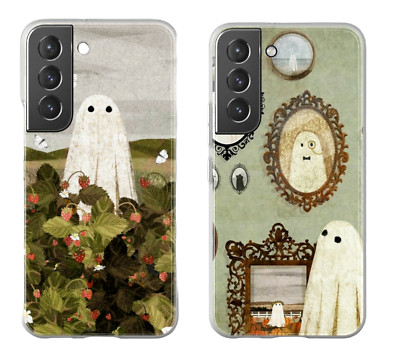 Ghost Full Handyhülle Personalisieren Bedruckt & Kompatibel mit allen Handyhüllen