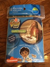 Go Diego Go Potty Topper Disposable Stick-in-Place Seat Covers, 10-Count Nick