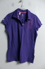 Inesis Oxylane Womens Training Polo Shirt - Purple - Size S Small (c28)