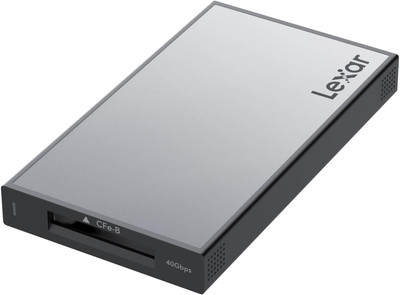 Lexar Professional Workflow Cfexpress 4.0 Type B Card Reader, Pairs with Lexar P